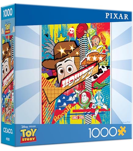 Amazon.com: Clementoni Toy Story 4 Impossible Jigsaw Puzzle, 1000